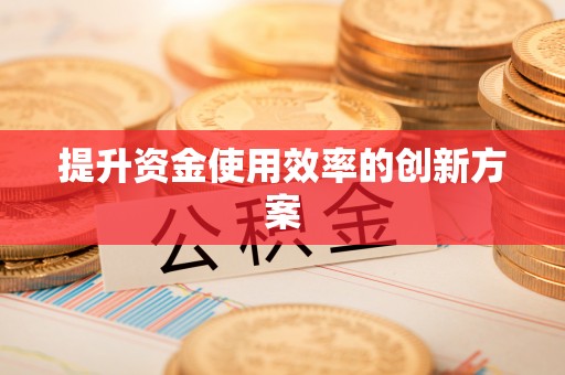 彬县提升资金使用效率的创新方案