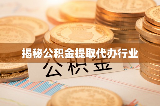 彬县揭秘公积金提取代办行业