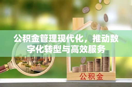 彬县公积金管理现代化，推动数字化转型与高效服务