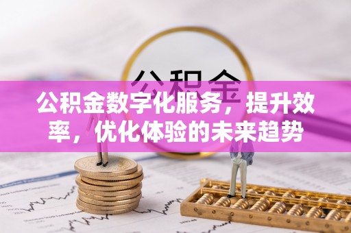 彬县公积金数字化服务，提升效率，优化体验的未来趋势